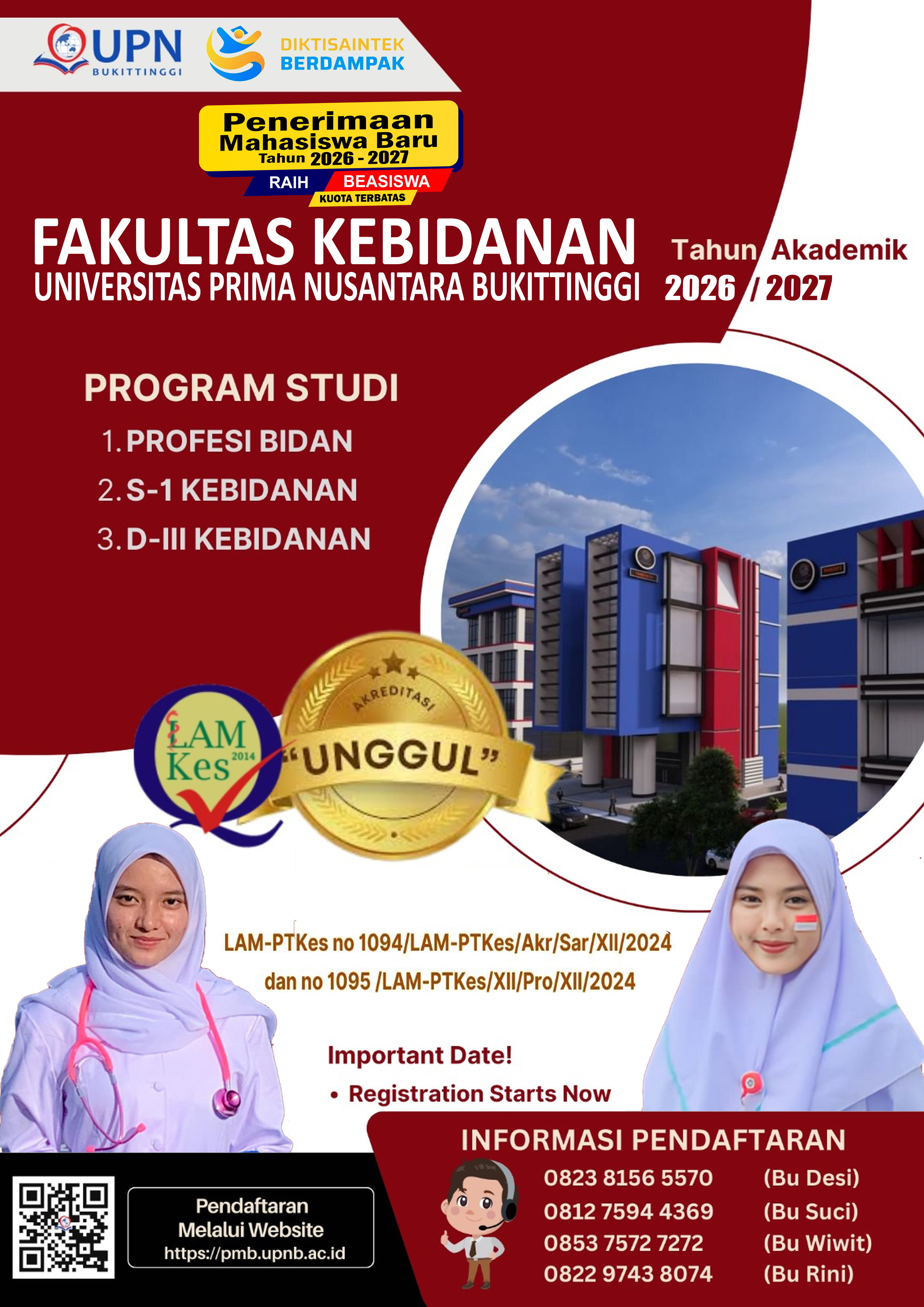 BROSUR FAKULTAS KEBIDANAN - UPN BUKITTINGGI 2026